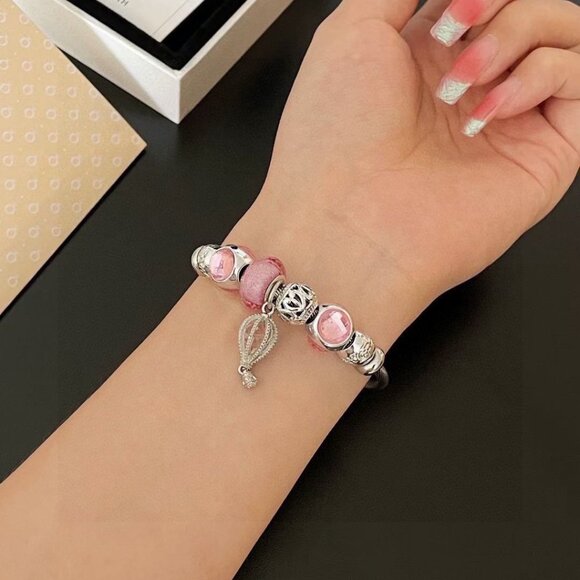 Pandora pink balloon bracelet - Picture 4 of 8